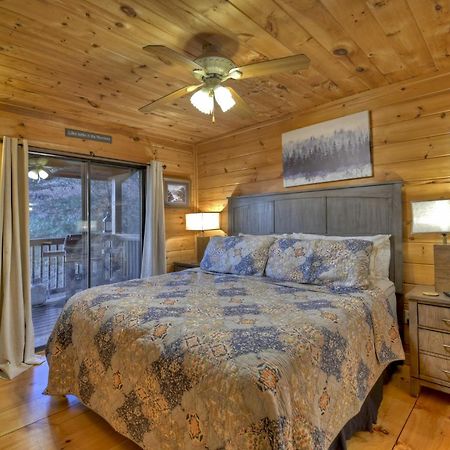Villa Talking Leaves Hot Tub Firepit And Comfy King Beds Ellijay Exterior foto